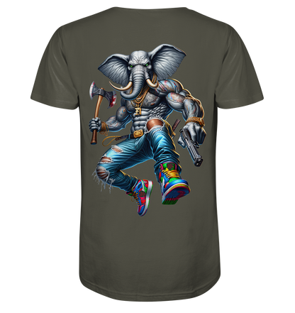 Street King Elefant - Organic Shirt
