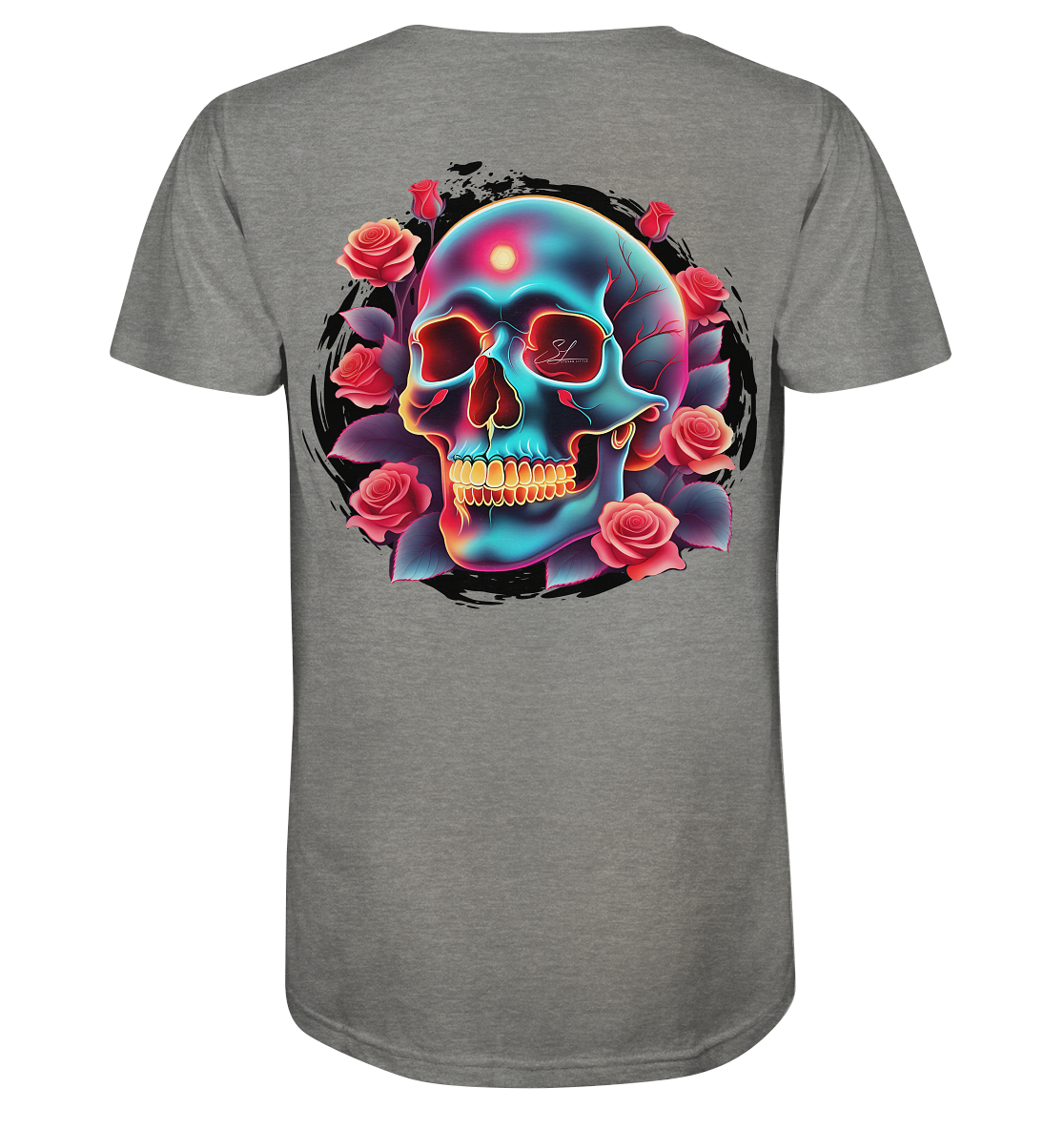 Glow Skull Design - Organic Shirt
