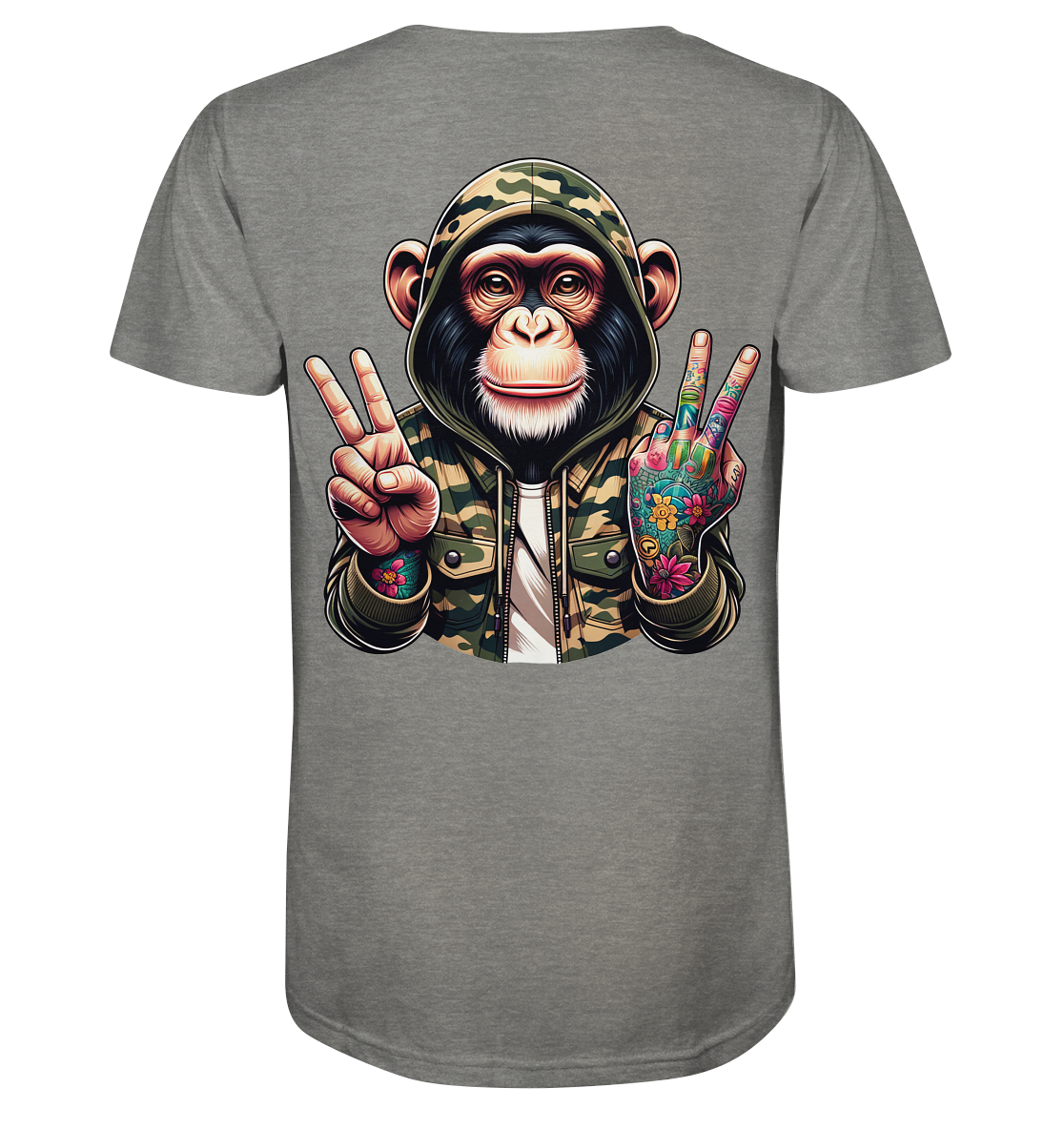 Jungle Ink Monkey - Organic Shirt