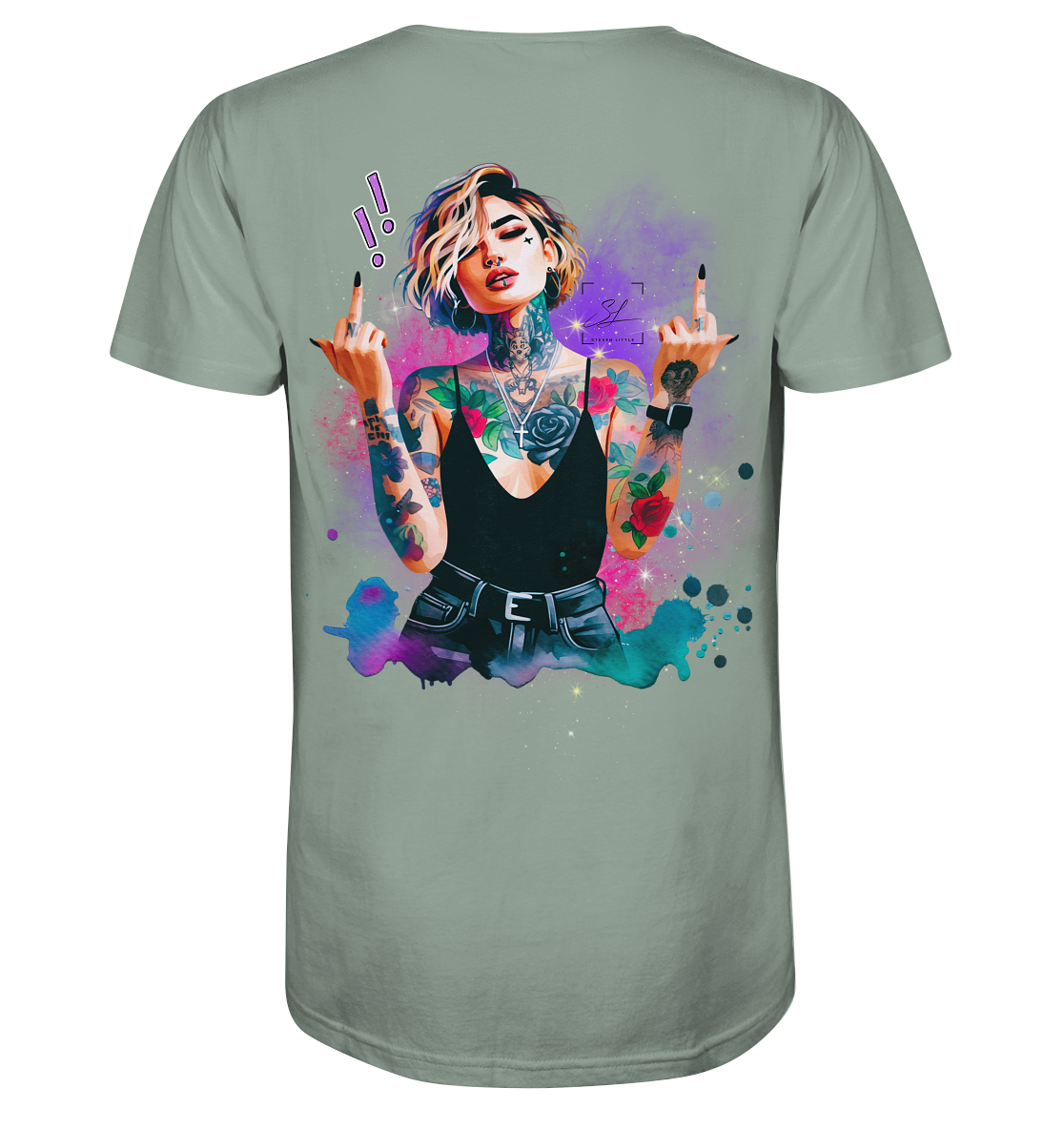 Rebel Rose - Organic Shirt
