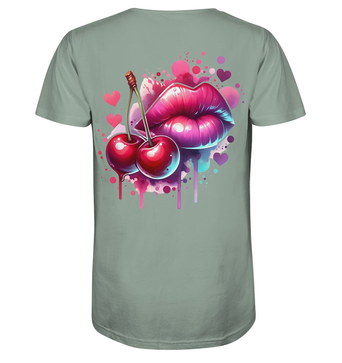 Cherry Kiss - Organic Shirt