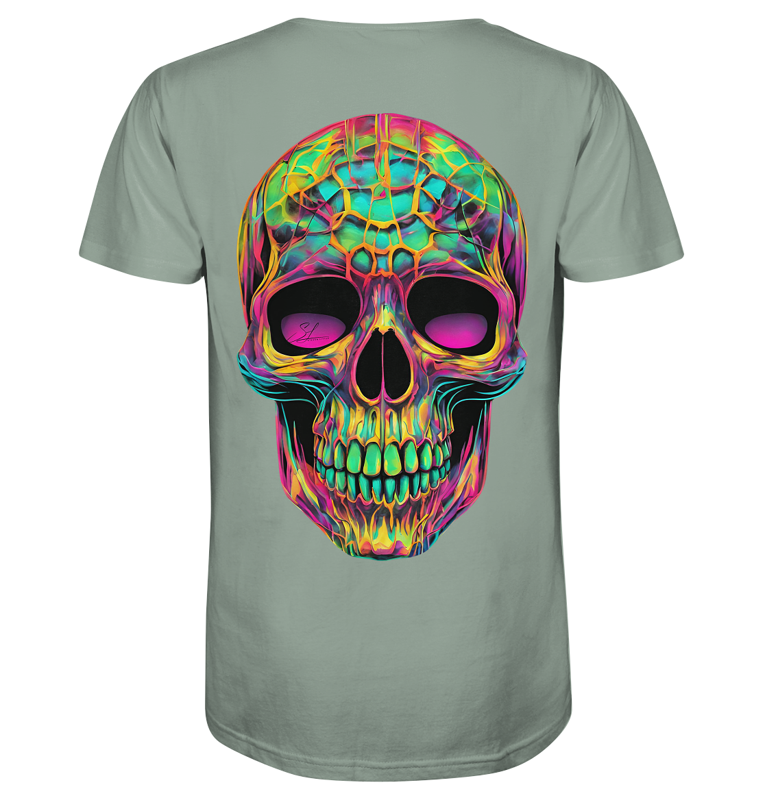 Psychedelic Skull - Organic Shirt
