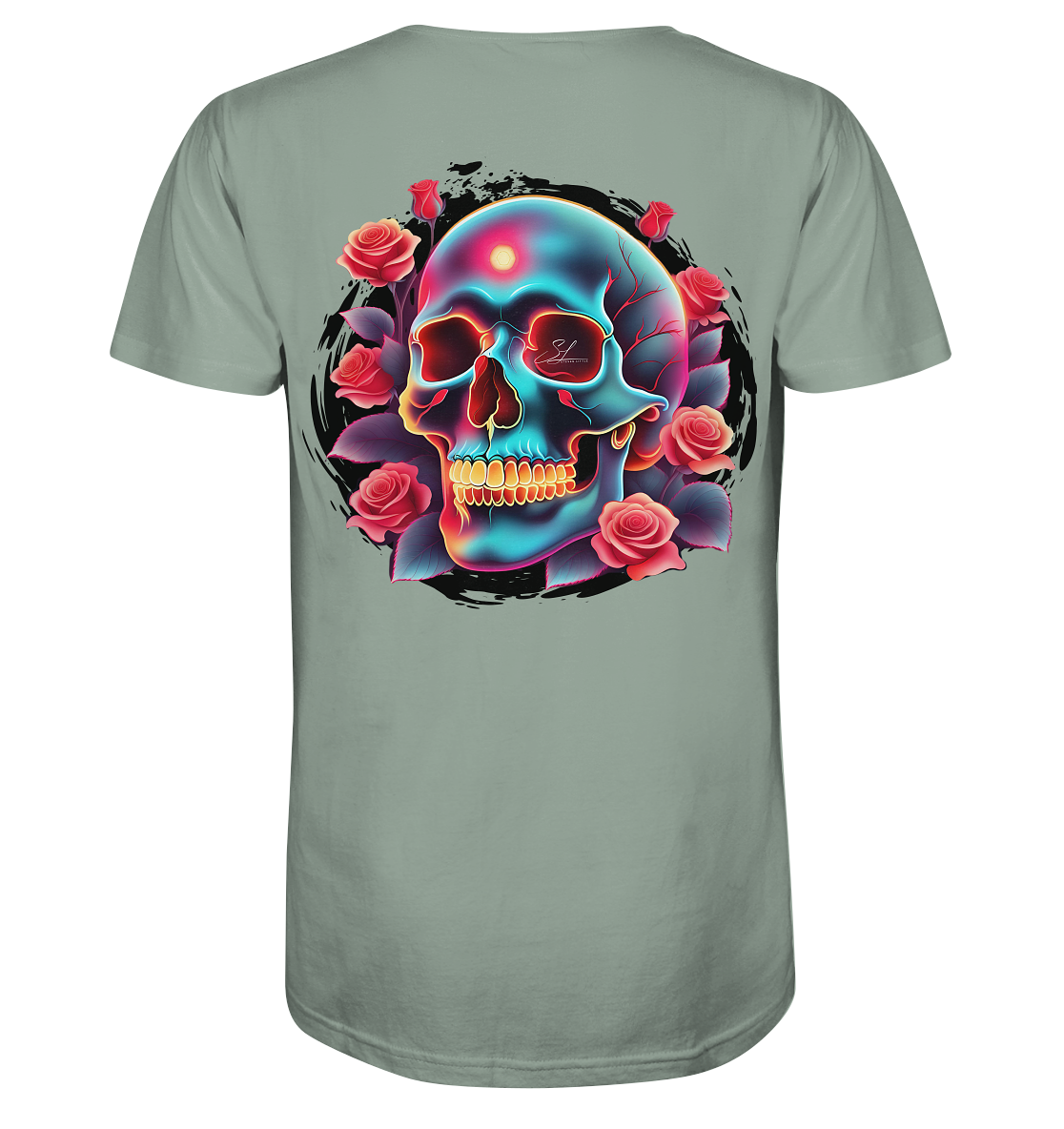 Glow Skull Design - Organic Shirt