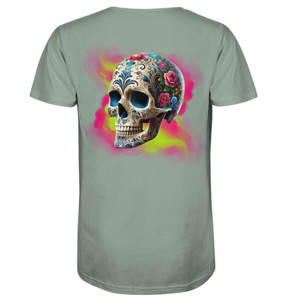 Floral Skull - Organic Shirt