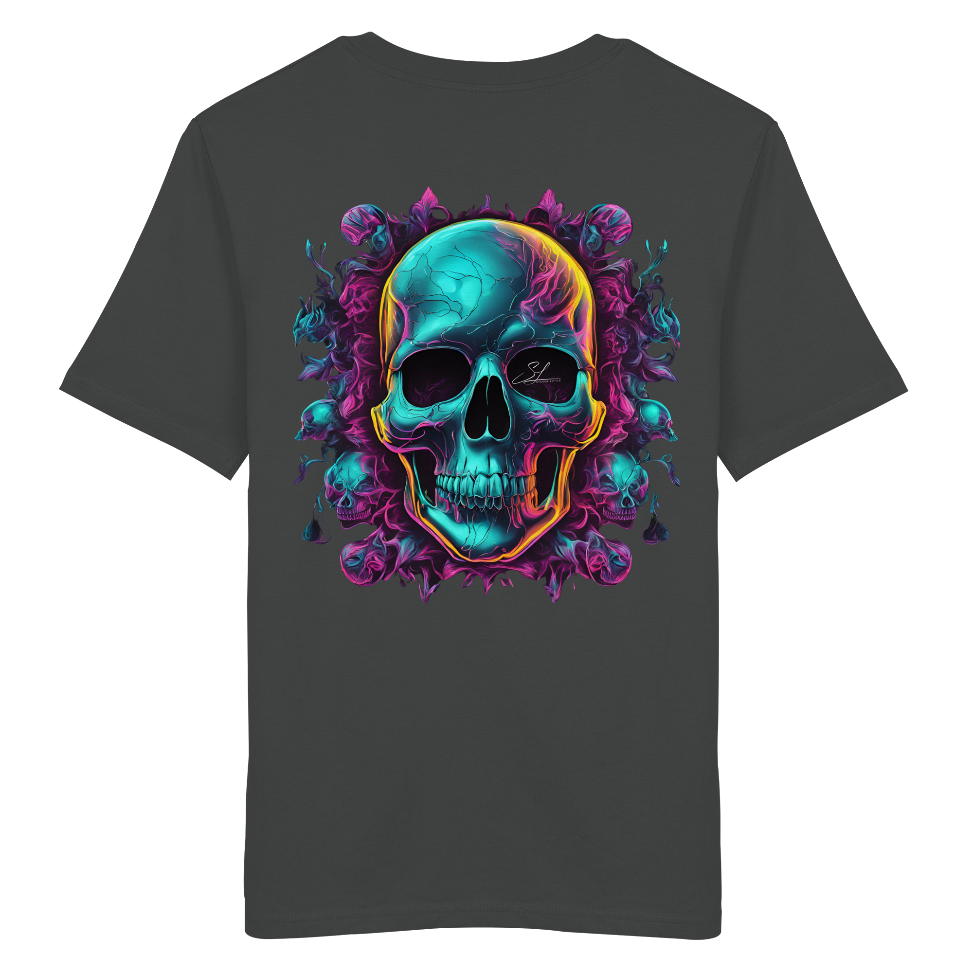 Crâne Galactique - T-shirt Bio