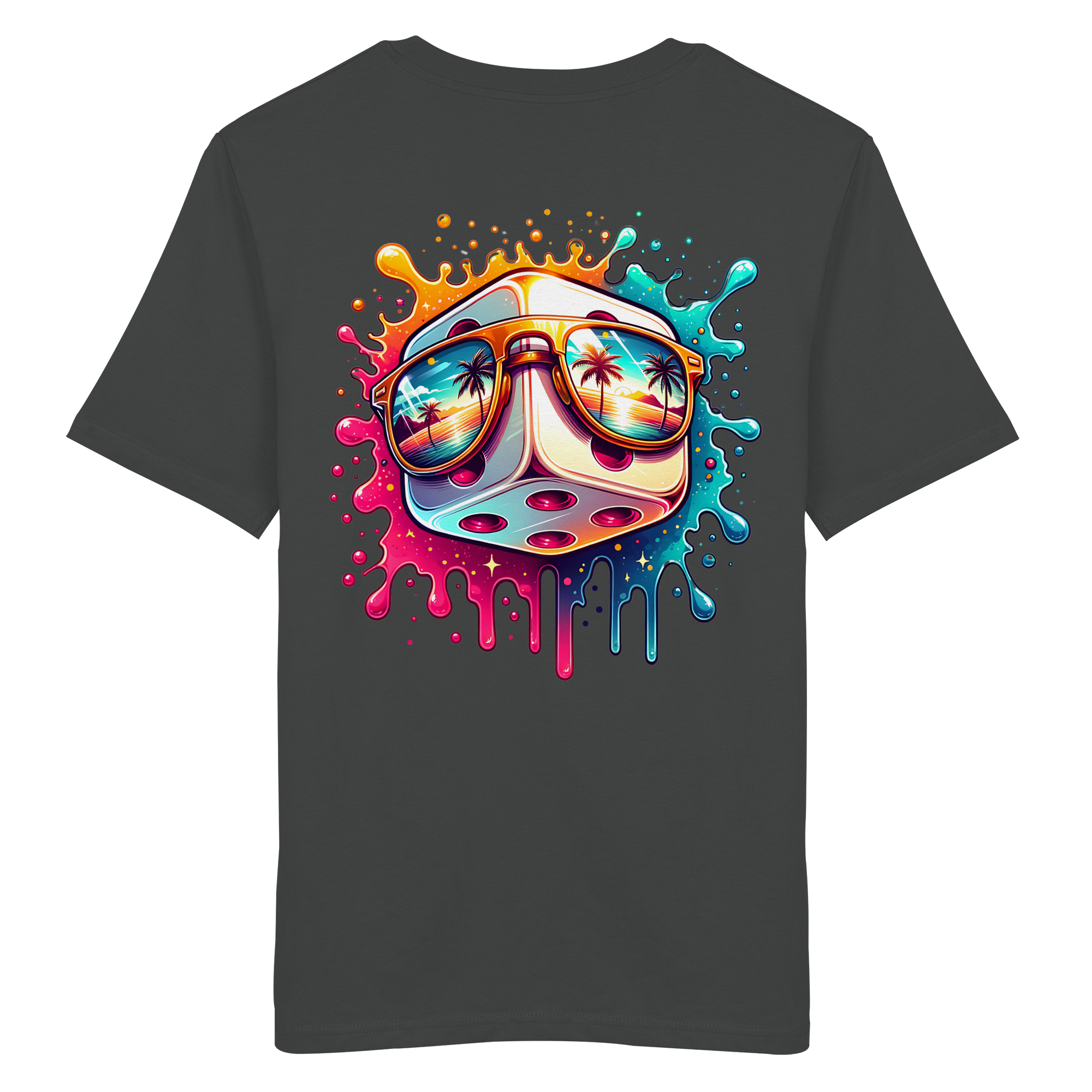 Sunset Vibes Dice - Organic Shirt