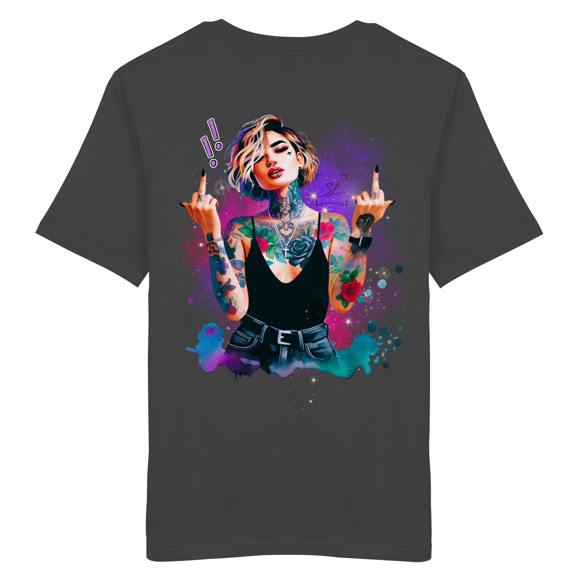 Rebel Rose - Organic Shirt