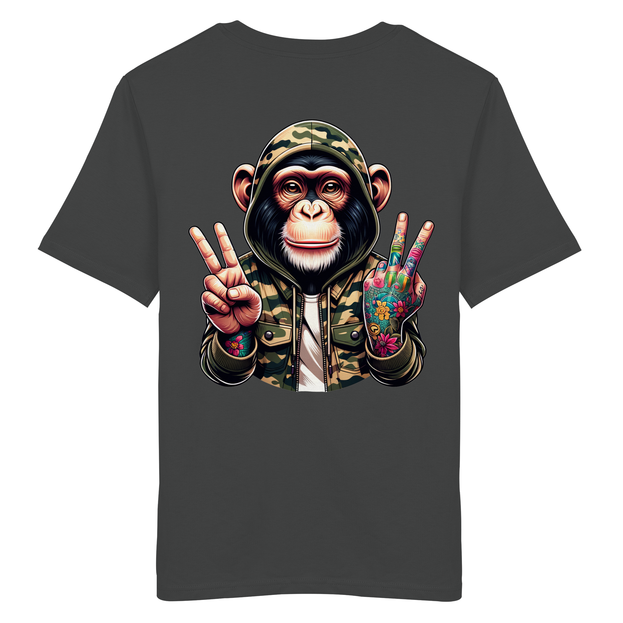Jungle Ink Monkey - Organic Shirt