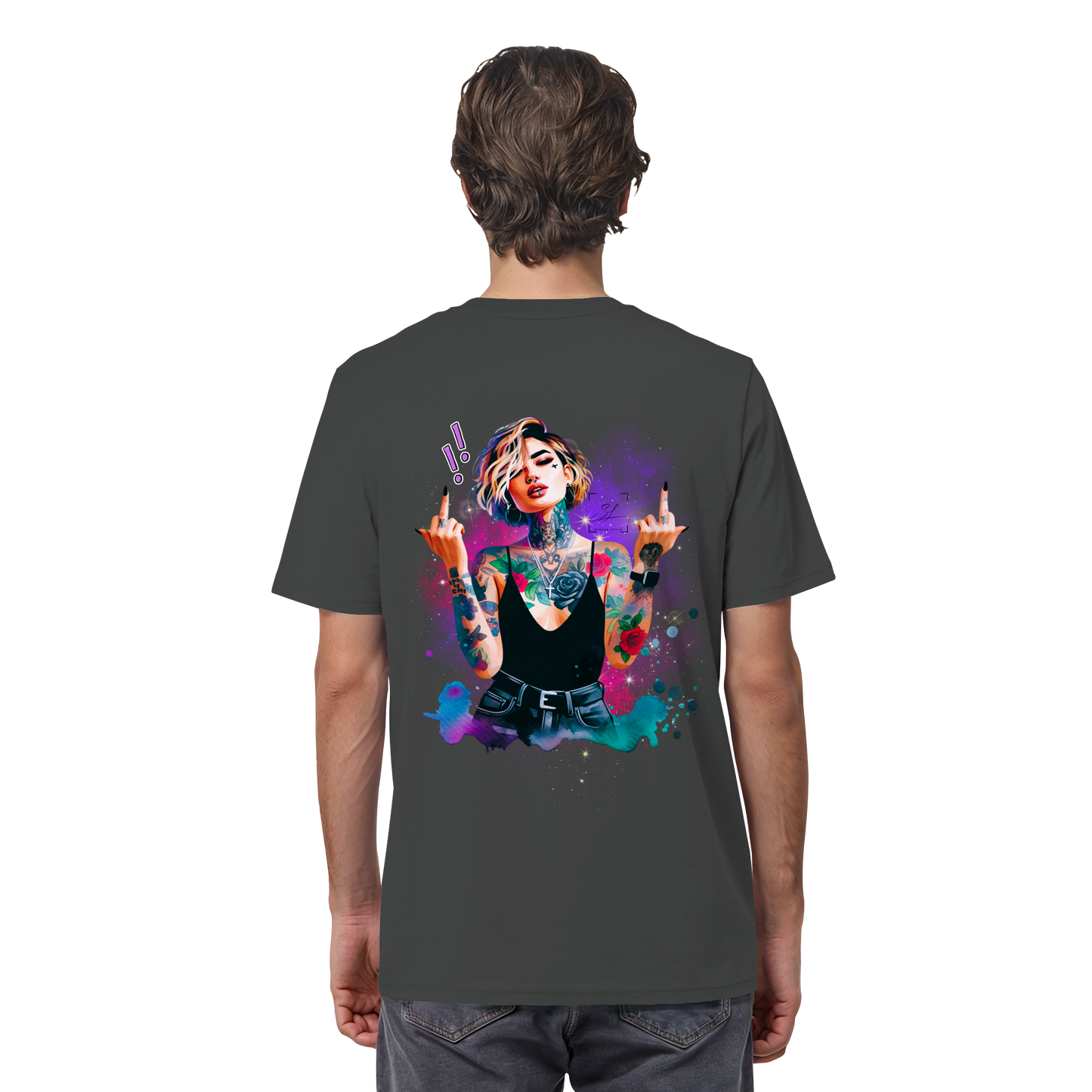 Rebel Rose - Organic Shirt