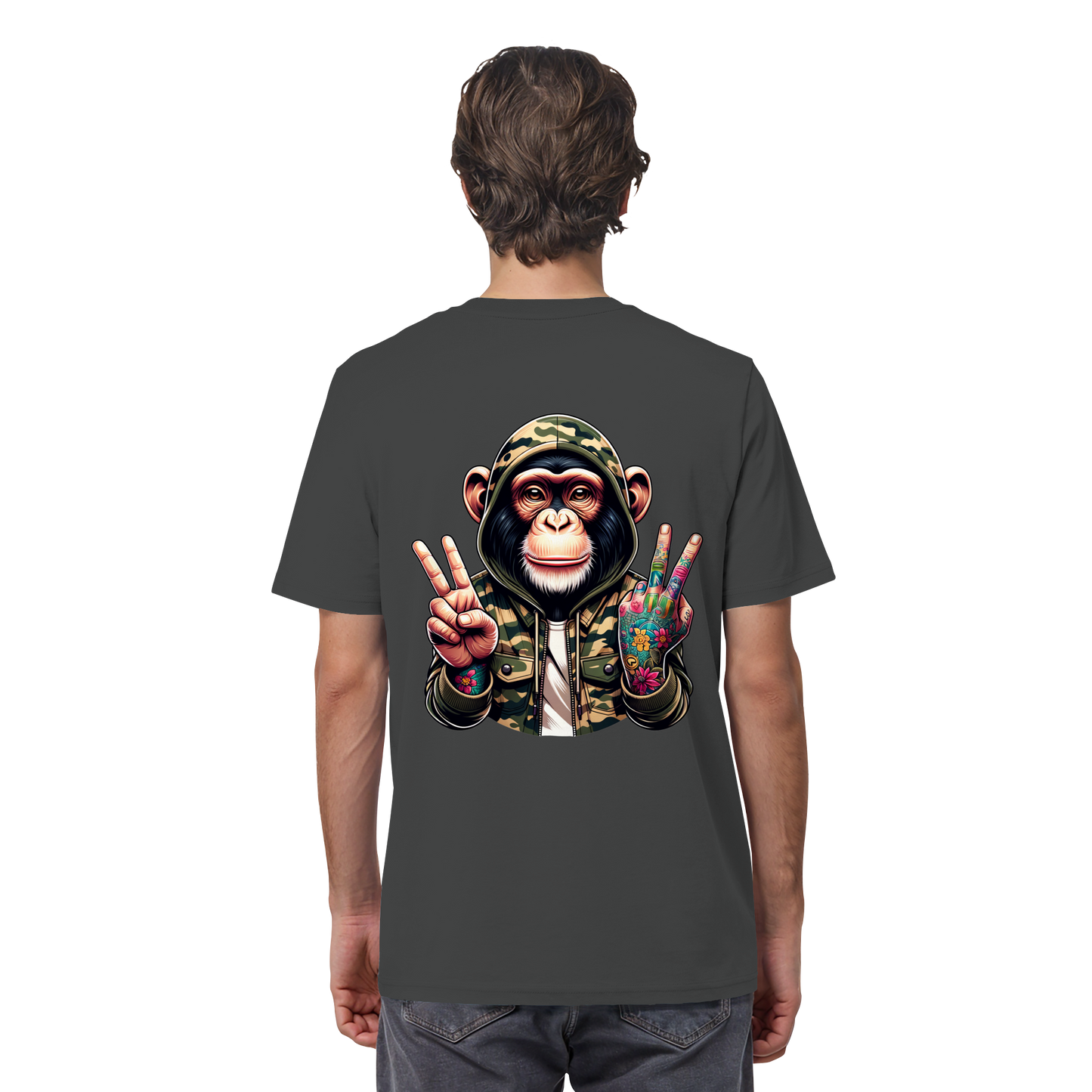 Jungle Ink Monkey - Organic Shirt