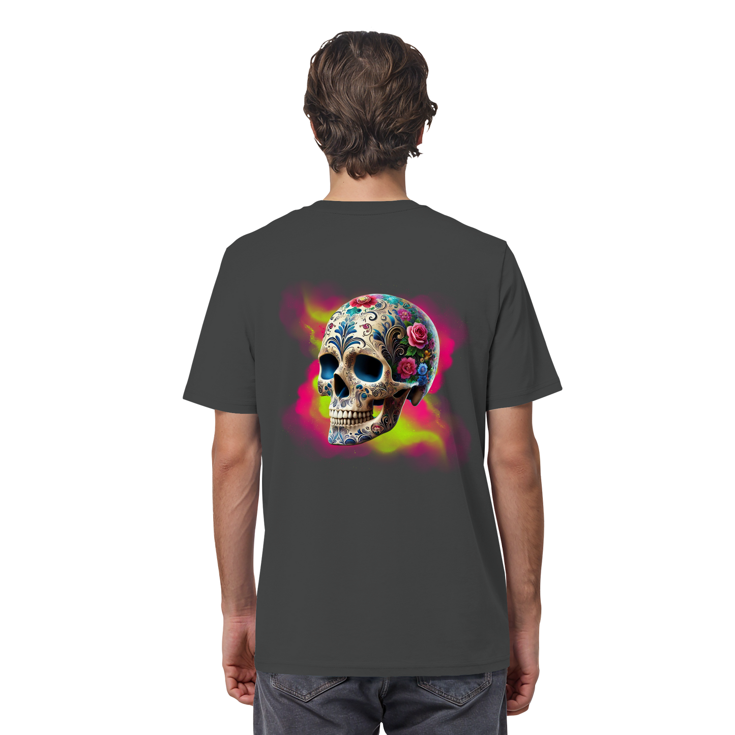 Floral Skull - Organic Shirt