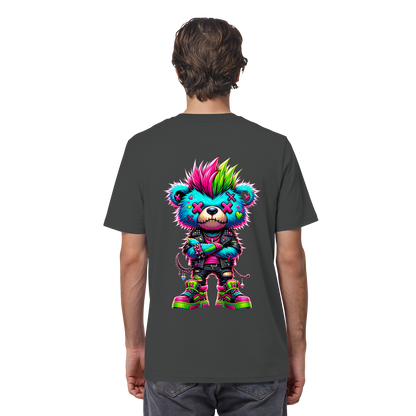 Punk Neon Teddy - Organic Shirt