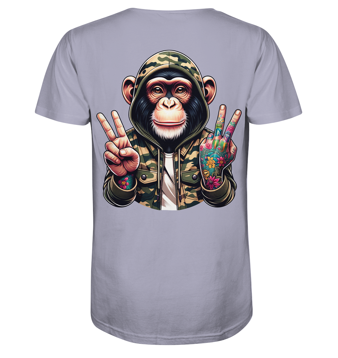 Jungle Ink Monkey - Organic Shirt