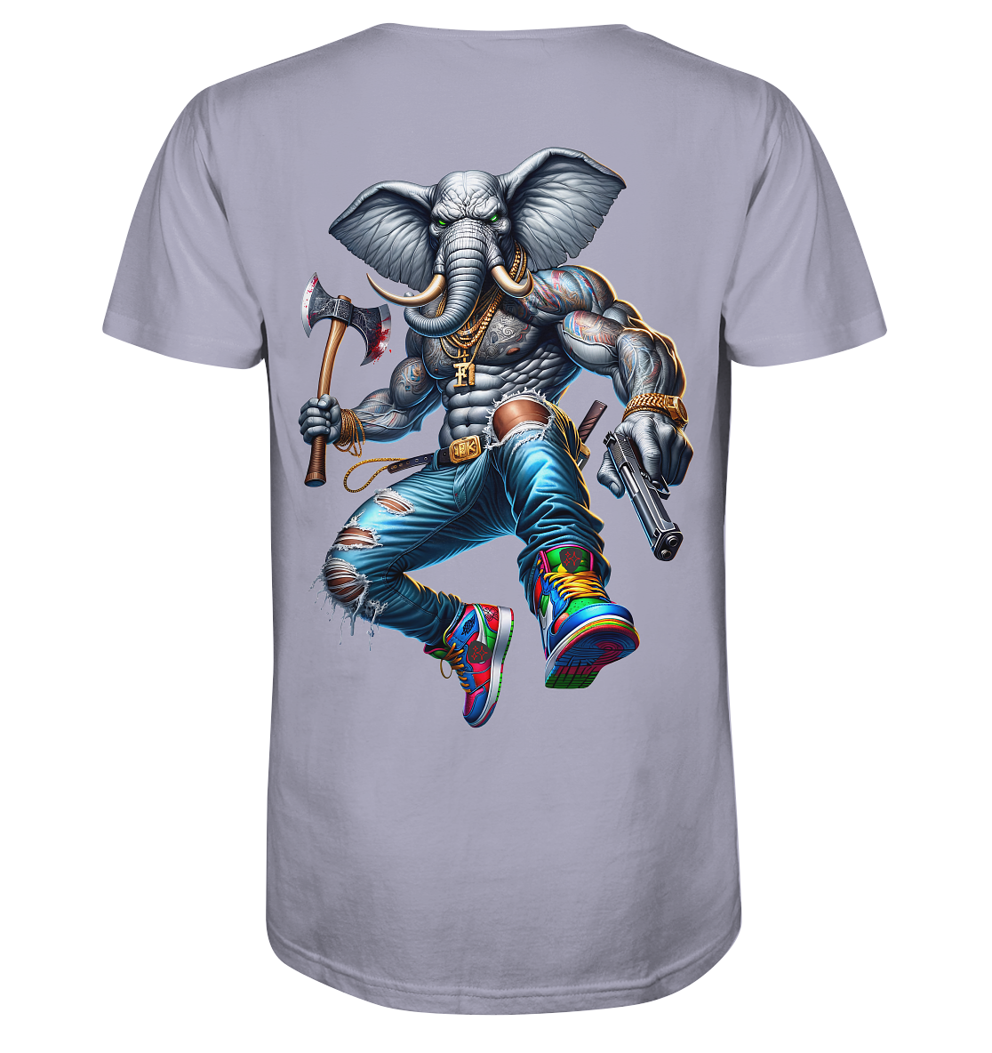 Street King Elefant - Organic Shirt