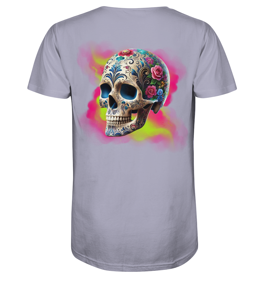 Floral Skull - Organic Shirt