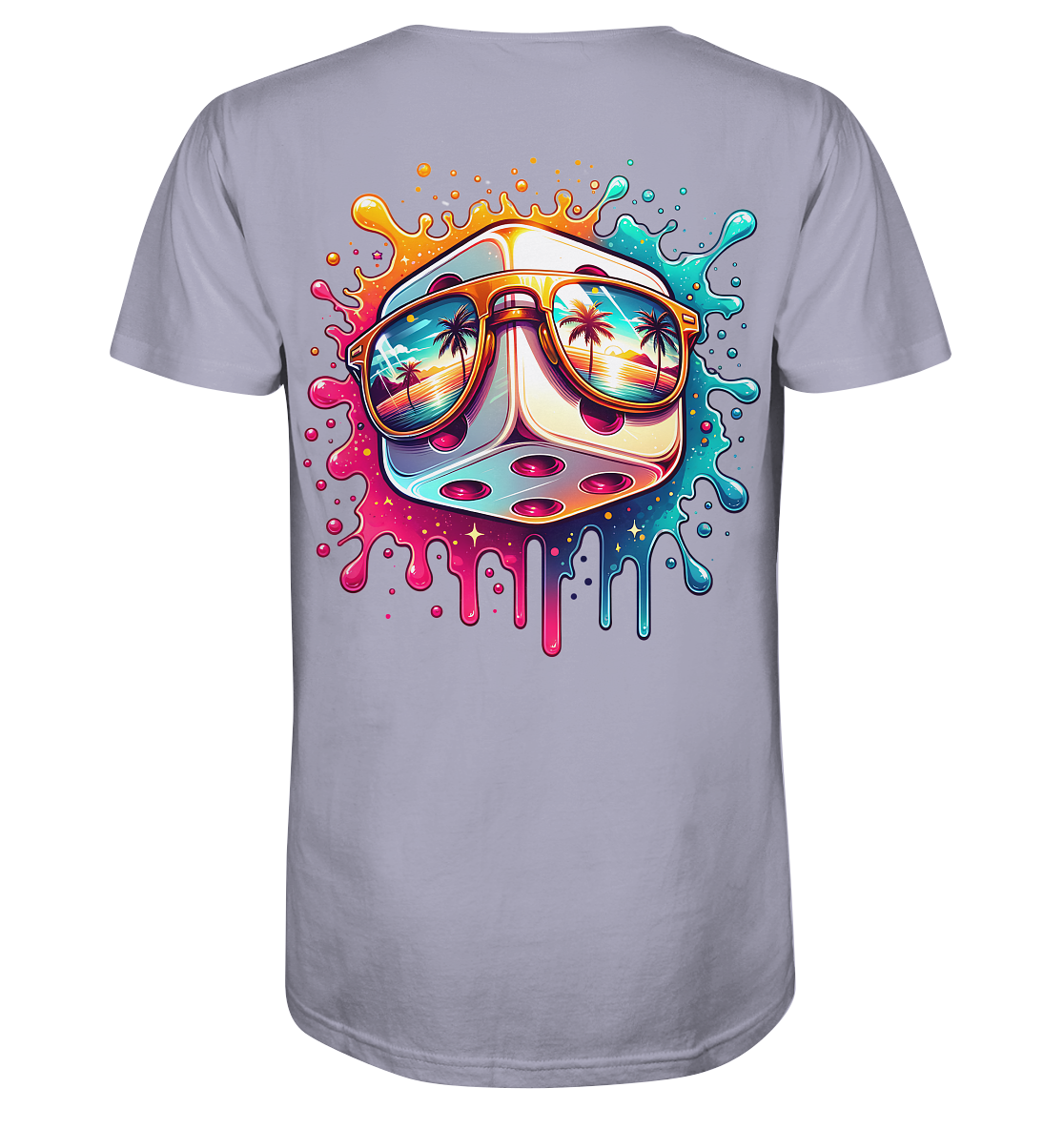 Sunset Vibes Dice - Organic Shirt
