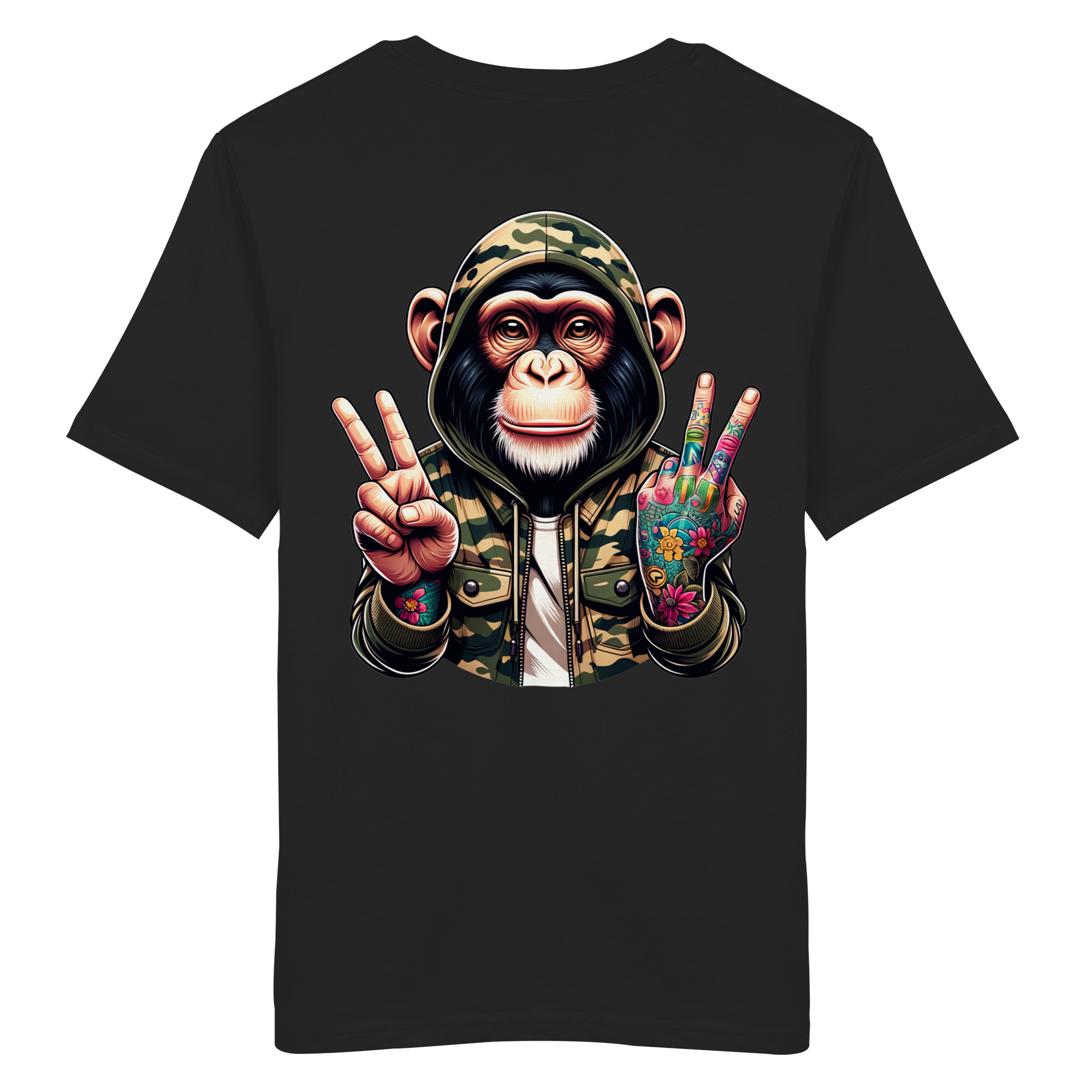 Jungle Ink Monkey - Organic Shirt