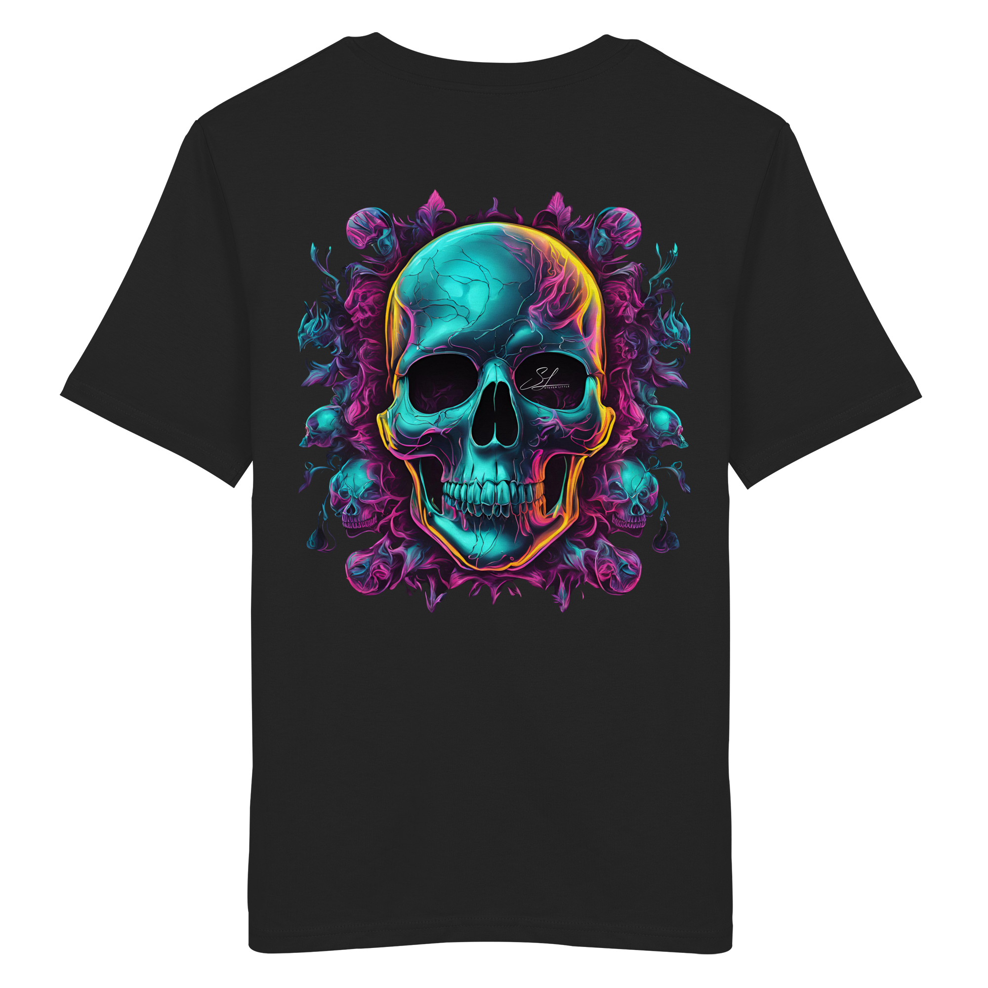 Crâne Galactique - T-shirt Bio