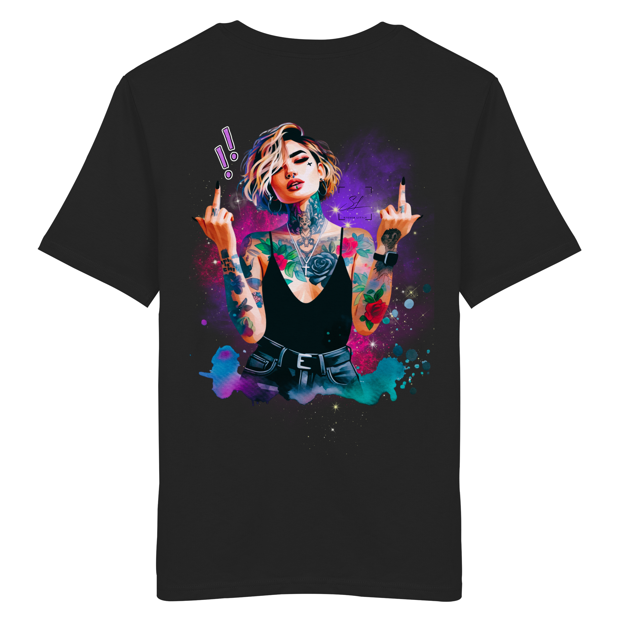 Rebel Rose - Organic Shirt