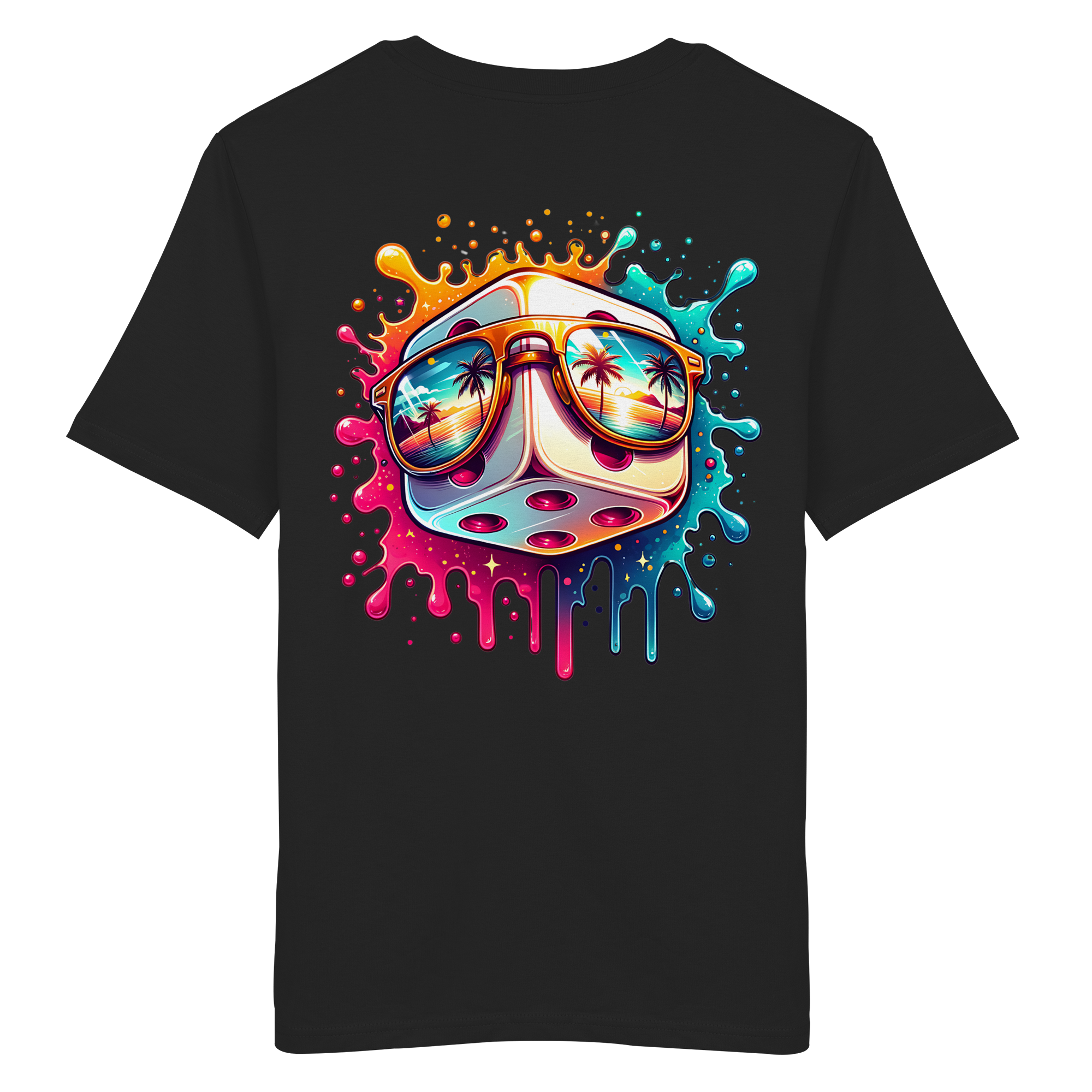 Sunset Vibes Dice - Organic Shirt