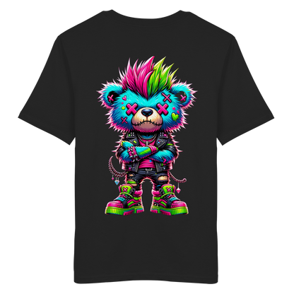 Punk Neon Teddy - Organic Shirt