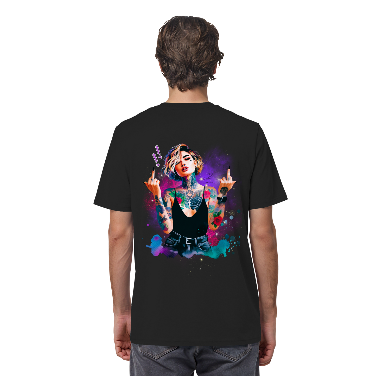 Rebel Rose - Organic Shirt