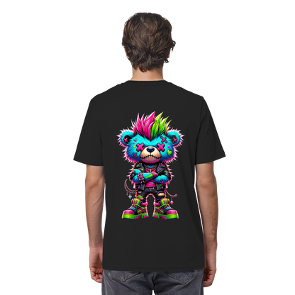 Punk Neon Teddy - Organic Shirt