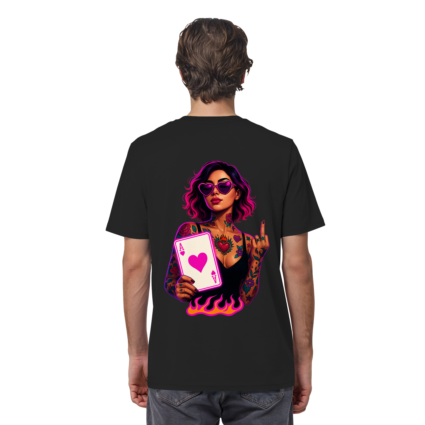 Queen of Hearts - Organic Shirt