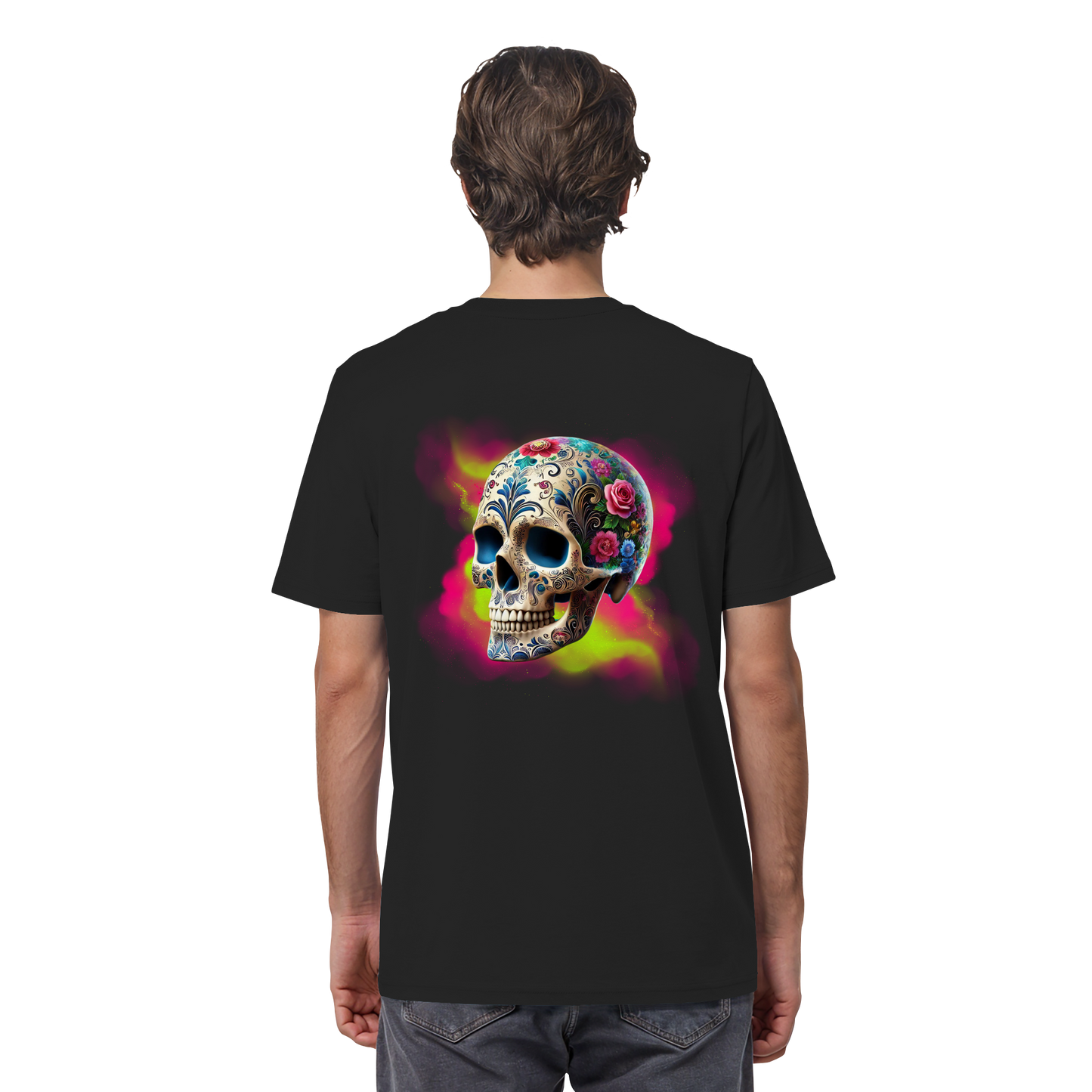 Floral Skull - Organic Shirt