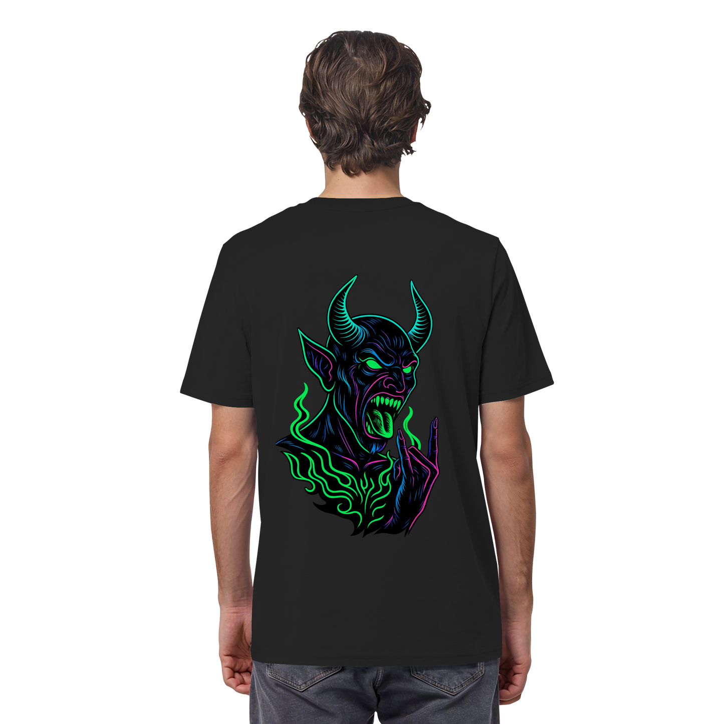 Neon Hellfire - Organic Shirt