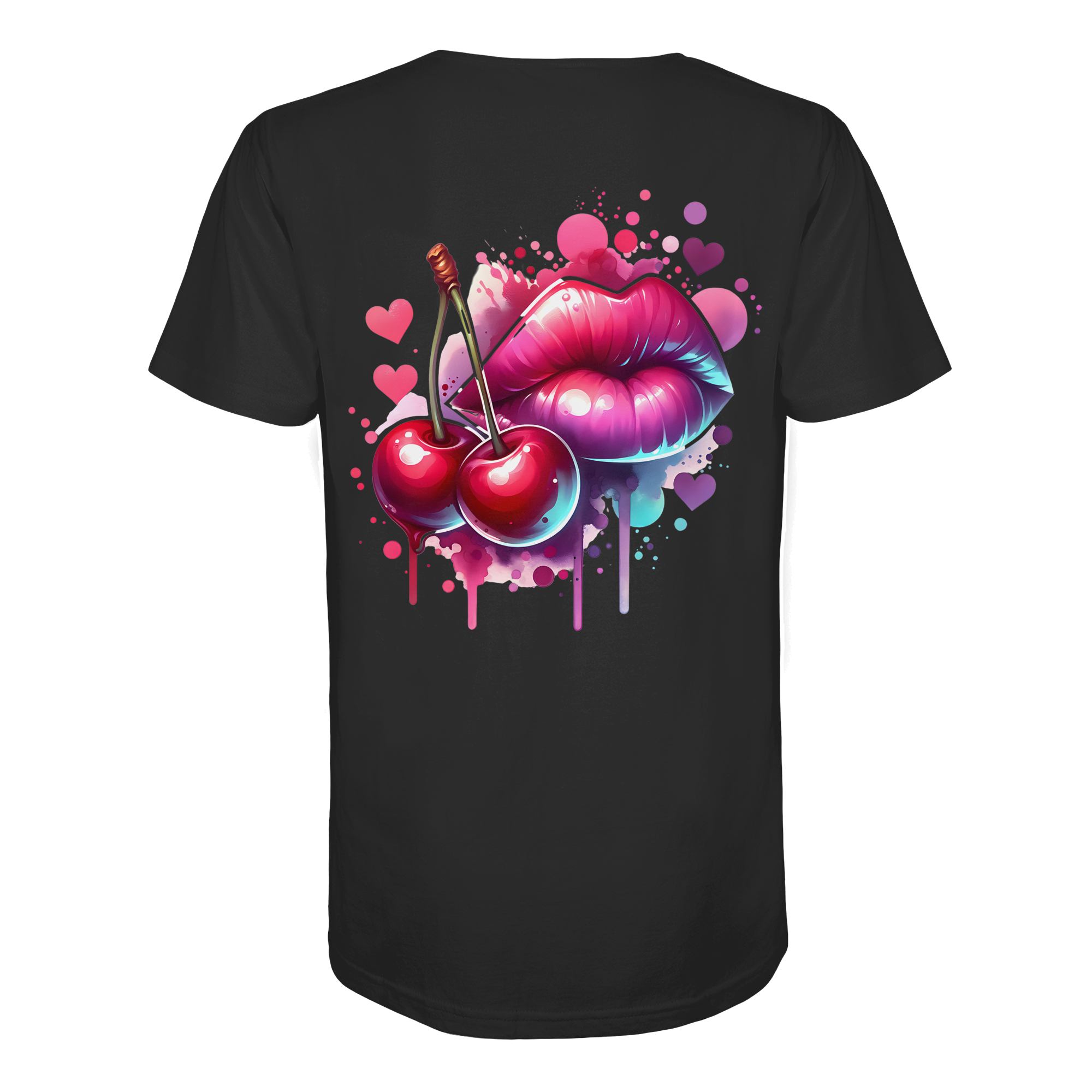 SL Core T-shirt-Cherry Kisses | Recht