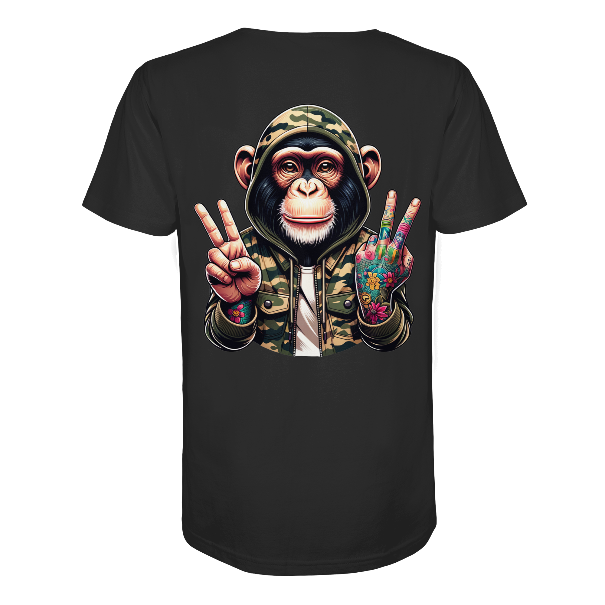 SL Core Tee-Jungle Ink Monkey | Straight