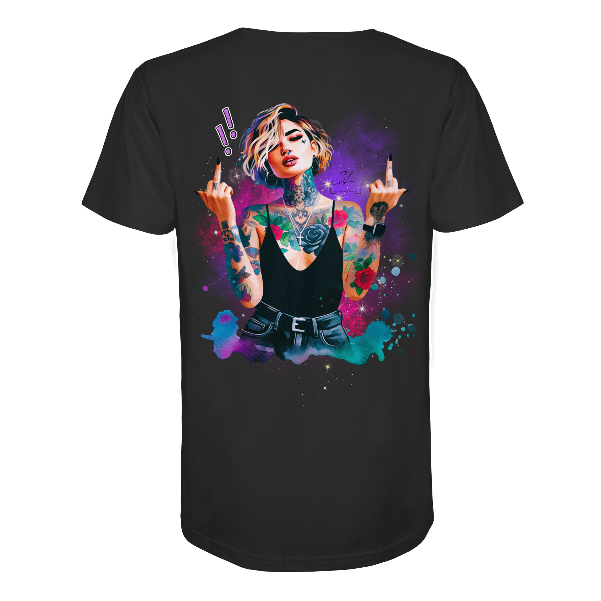 SL Core T-shirt- Rebel Rose | Recht