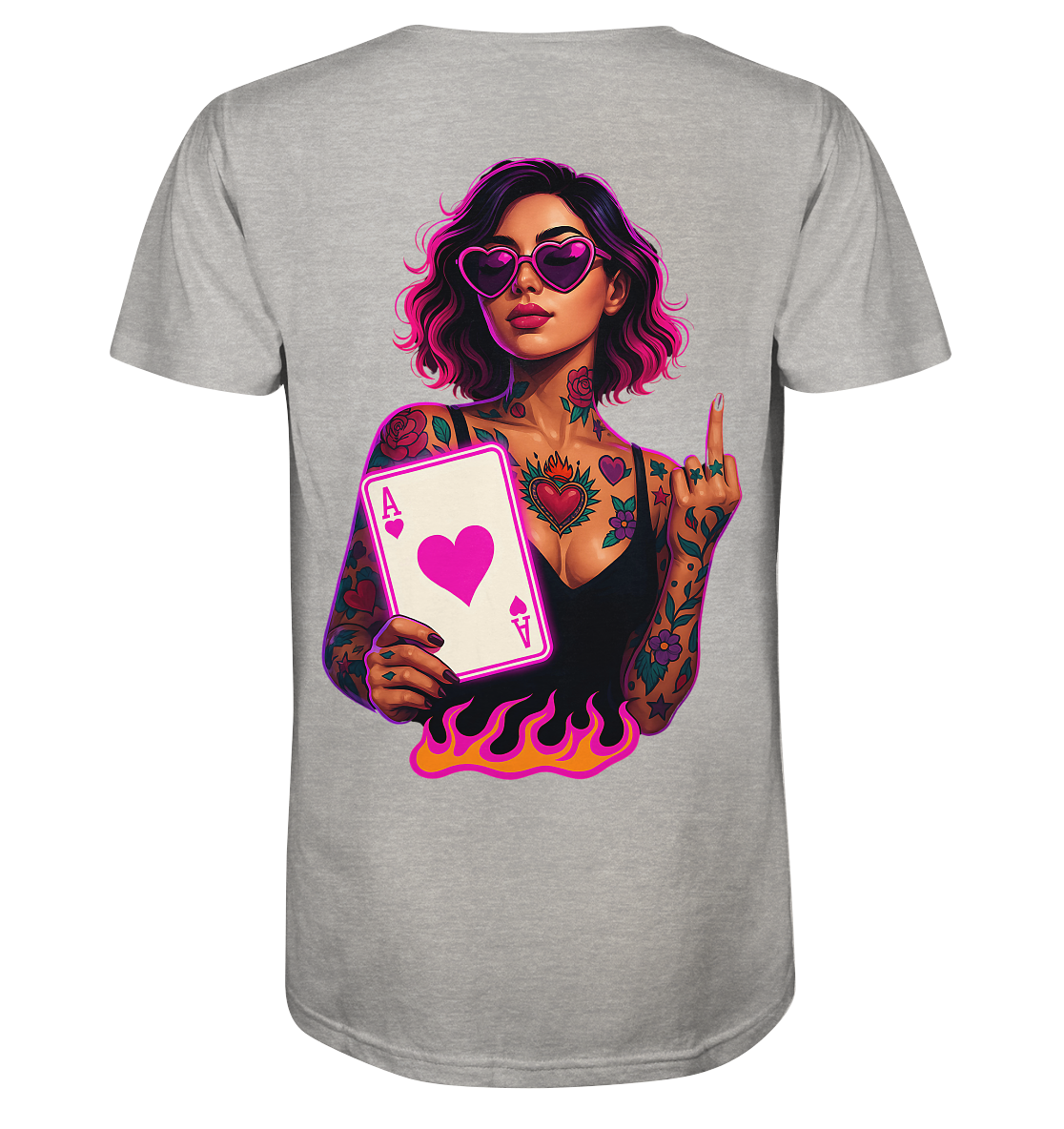 Queen of Hearts - Organic Shirt
