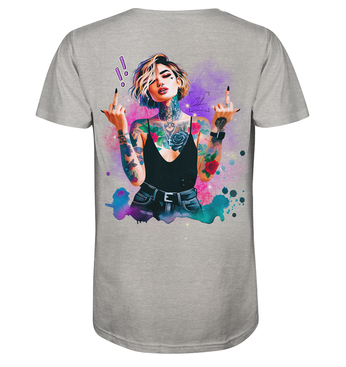 Rebel Rose - Organic Shirt