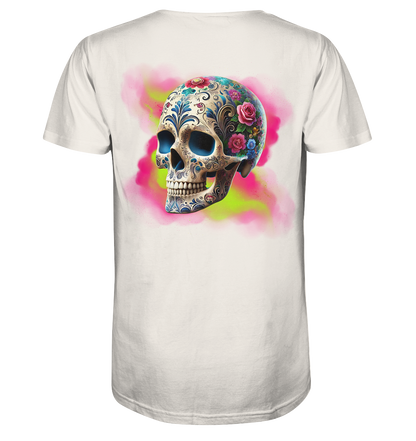 Floral Skull - Organic Shirt