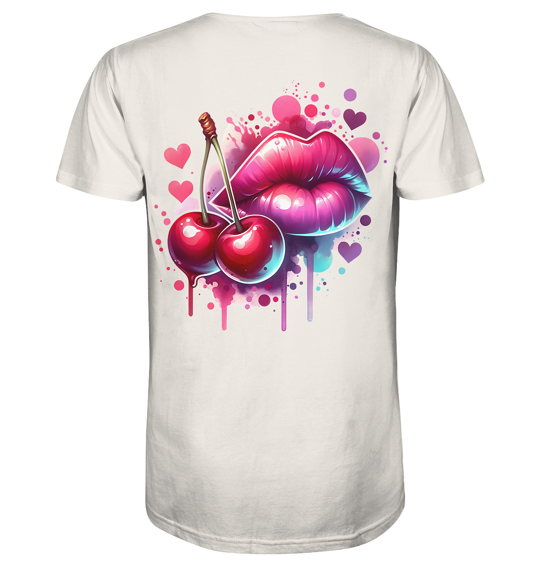 Cherry Kiss - Organic Shirt