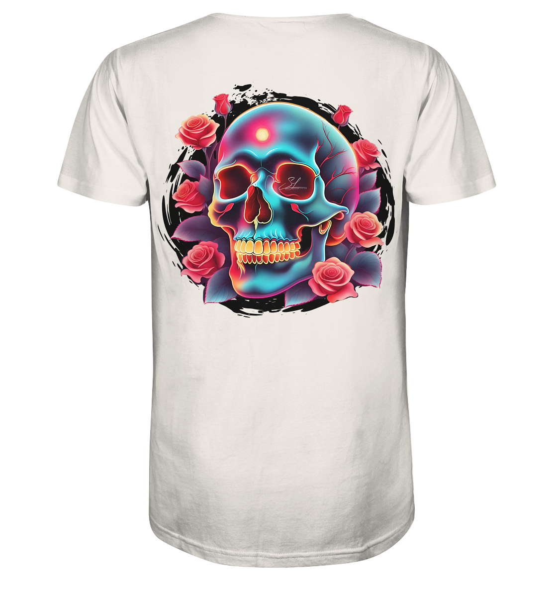 Glow Skull Design - Organic Shirt