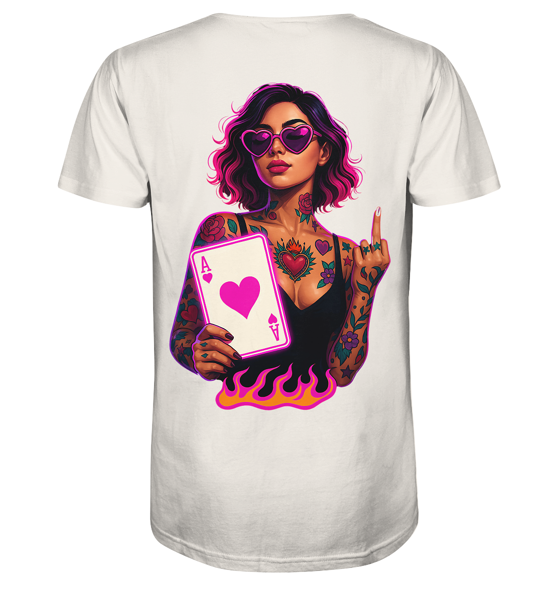 Queen of Hearts - Organic Shirt