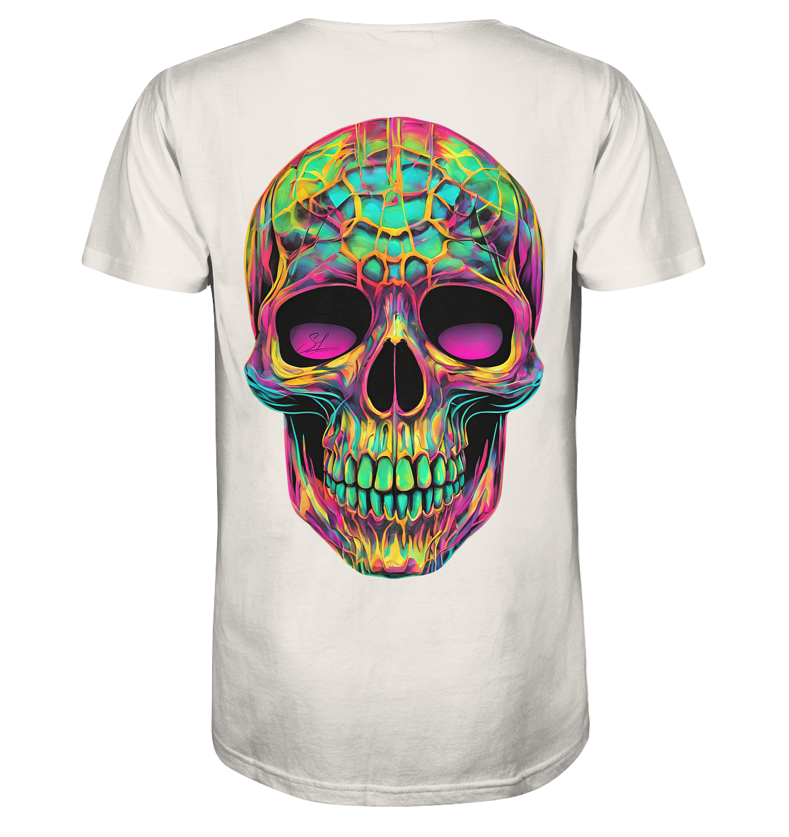 Psychedelic Skull - Organic Shirt