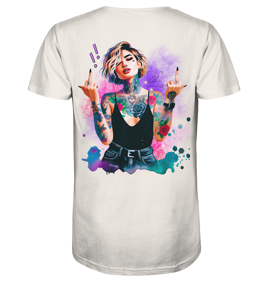 Rebel Rose - Organic Shirt