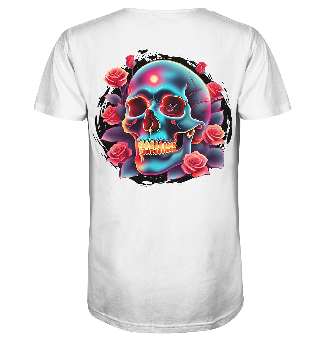 Glow Skull Design - Organic Shirt