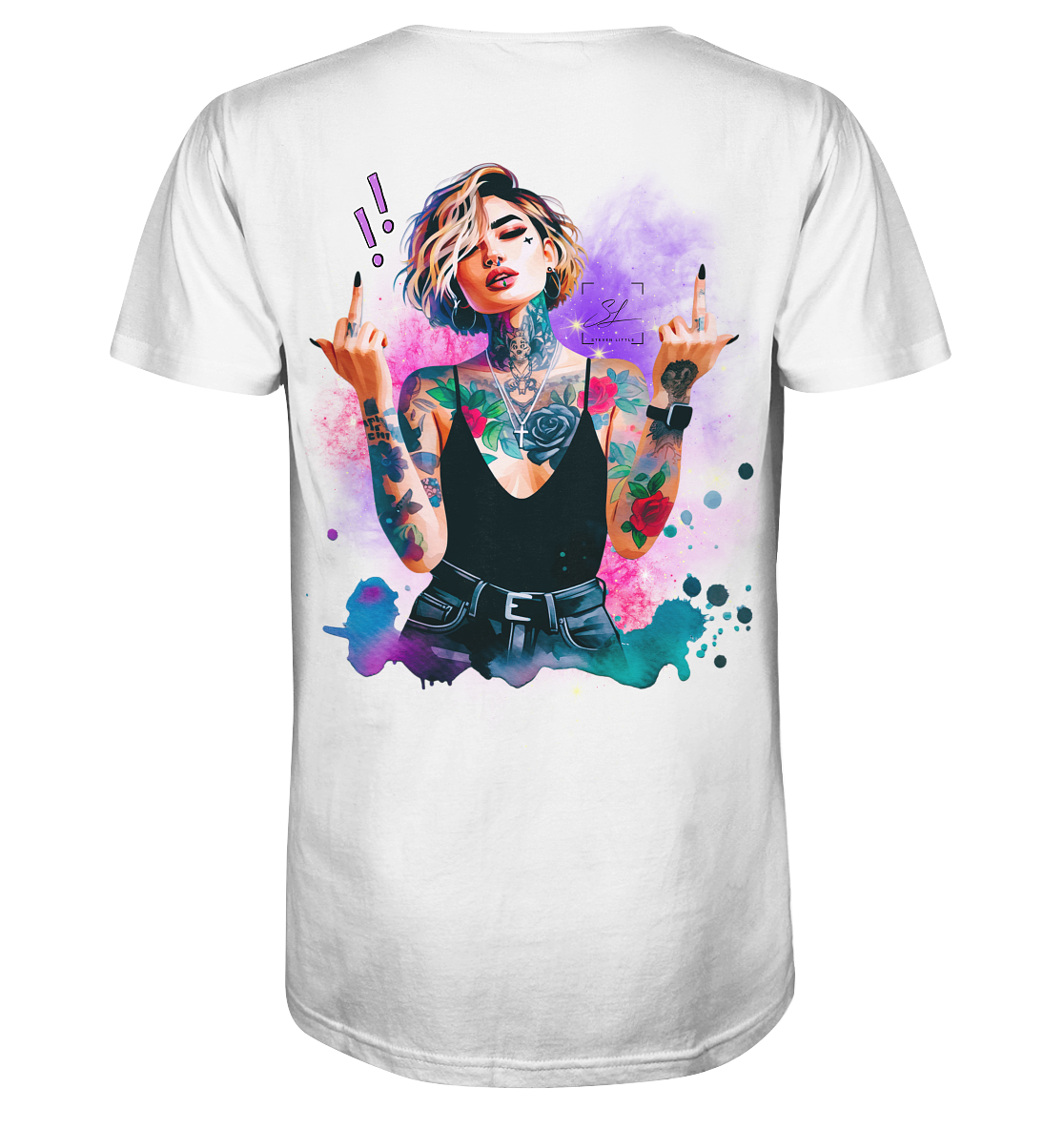 Rebel Rose - Organic Shirt