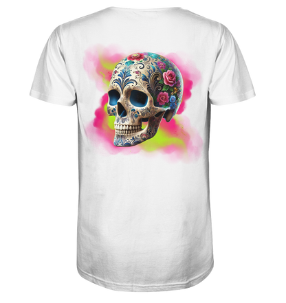 Floral Skull - Organic Shirt