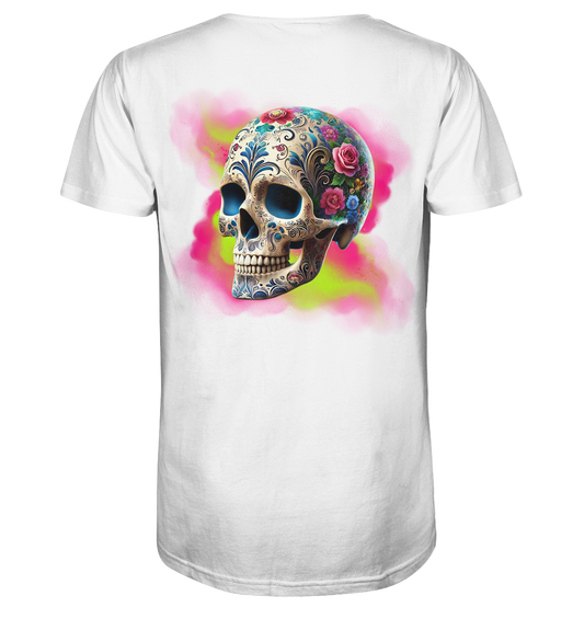 Floral Skull - Organic Shirt