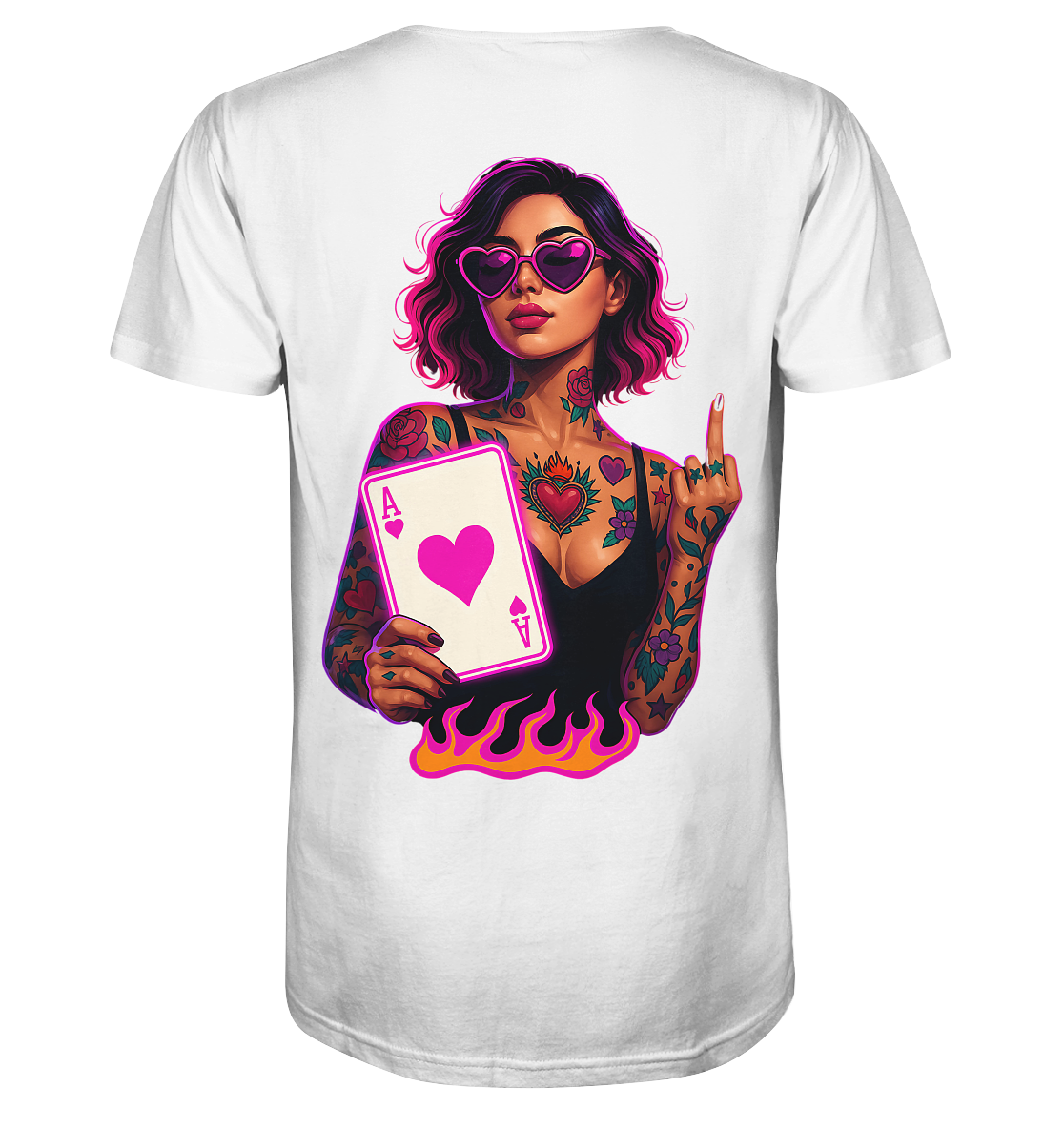 Queen of Hearts - Organic Shirt