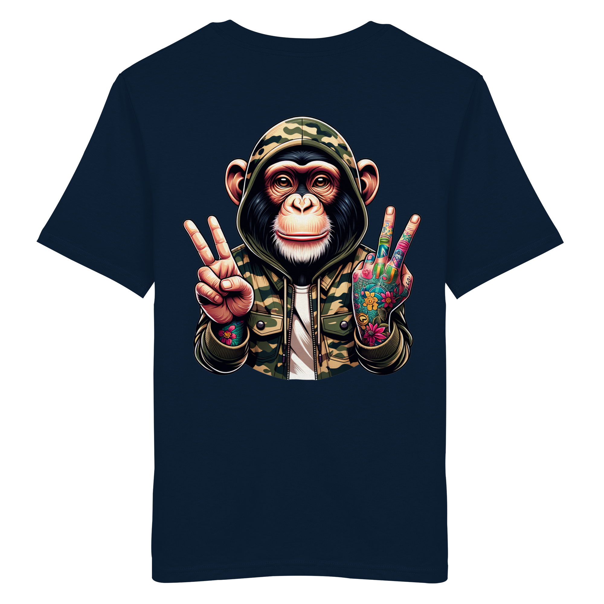 Jungle Ink Monkey - Organic Shirt