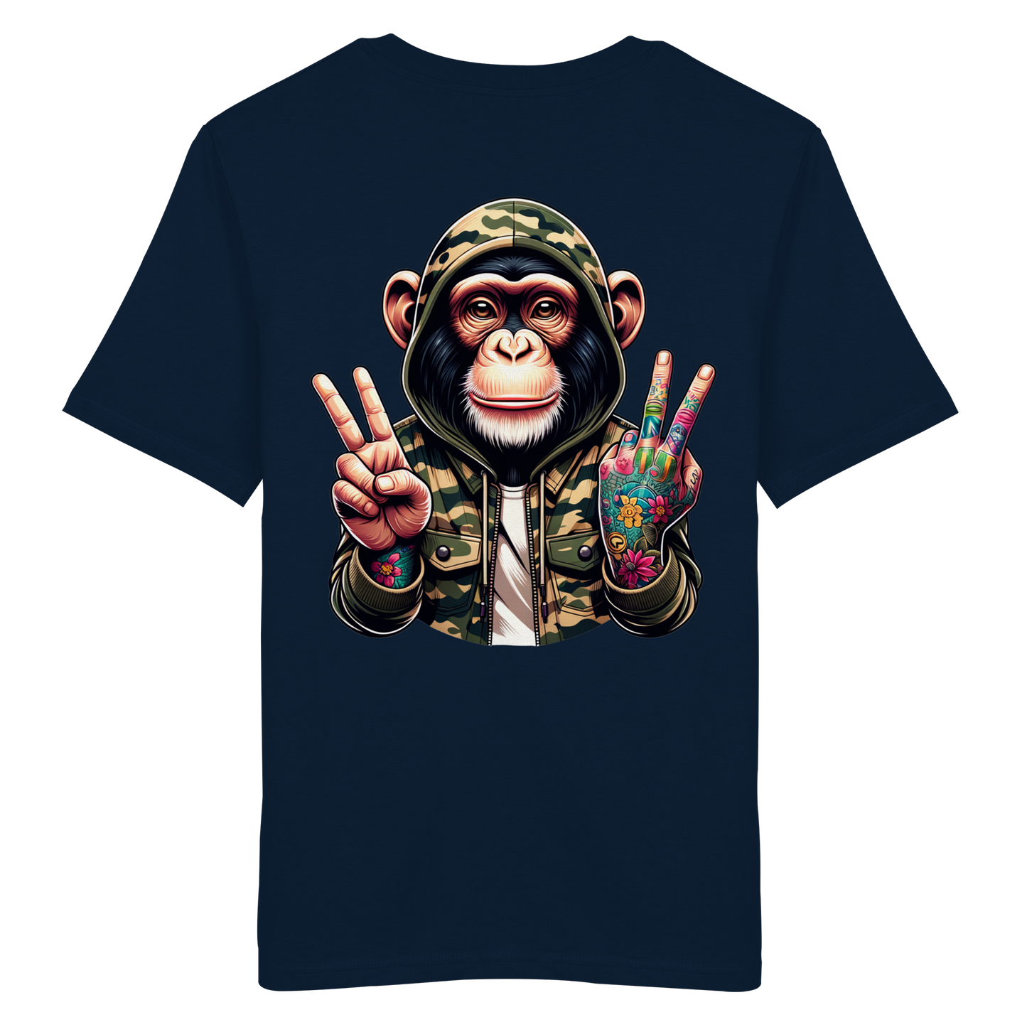 Jungle Ink Monkey - Organic Shirt