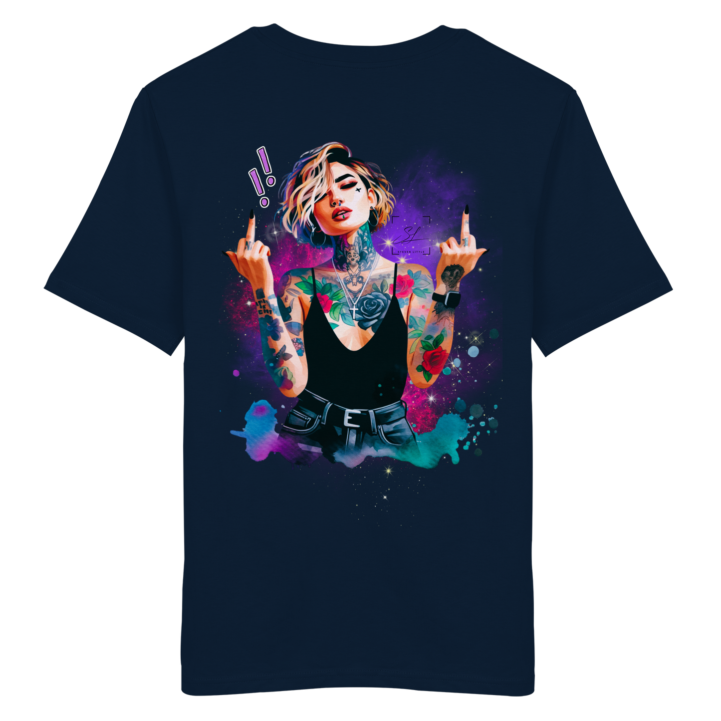 Rebel Rose - Organic Shirt