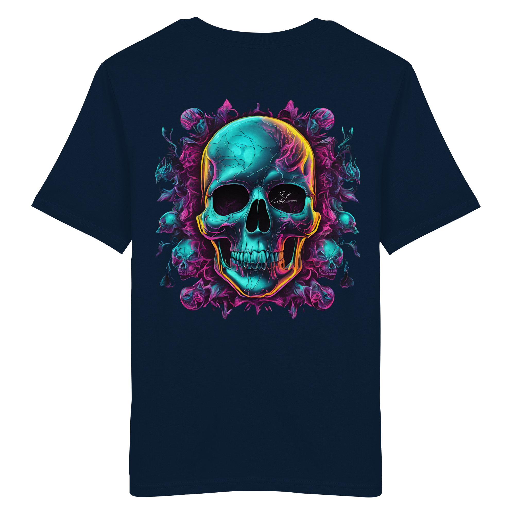 Crâne Galactique - T-shirt Bio